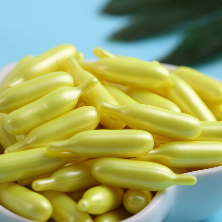 Tube Type Facial Essence Soft Capsule（yellow）