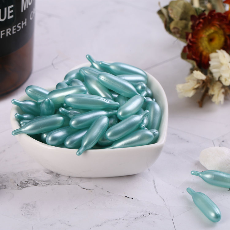Tube Type Facial Essence Soft Capsule（blue）