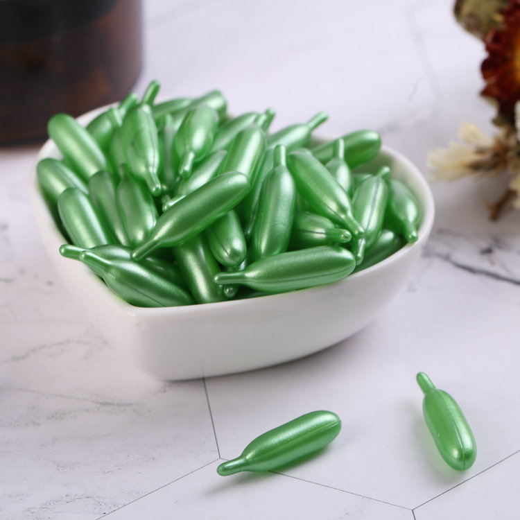 Tube Type Facial Essence Soft Capsule（green）