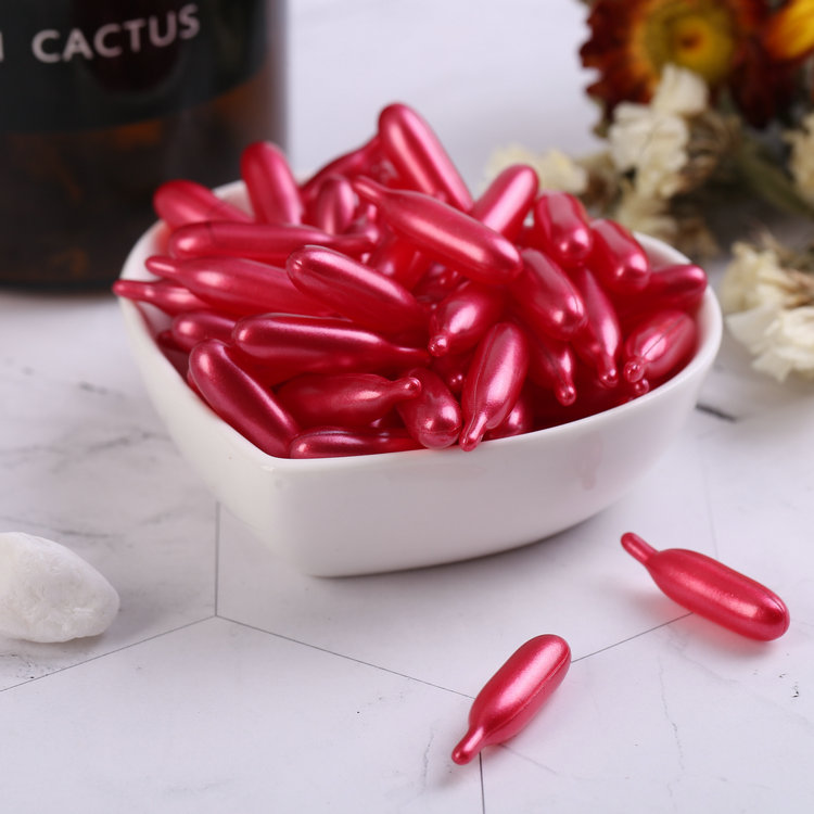 Tube Type Facial Essence Soft Capsule（purple）