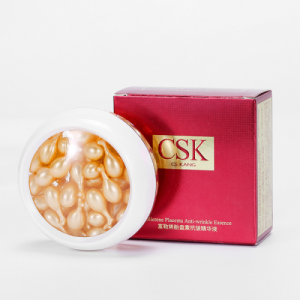 Fullerene placenta anti-wrinkle serum capsule