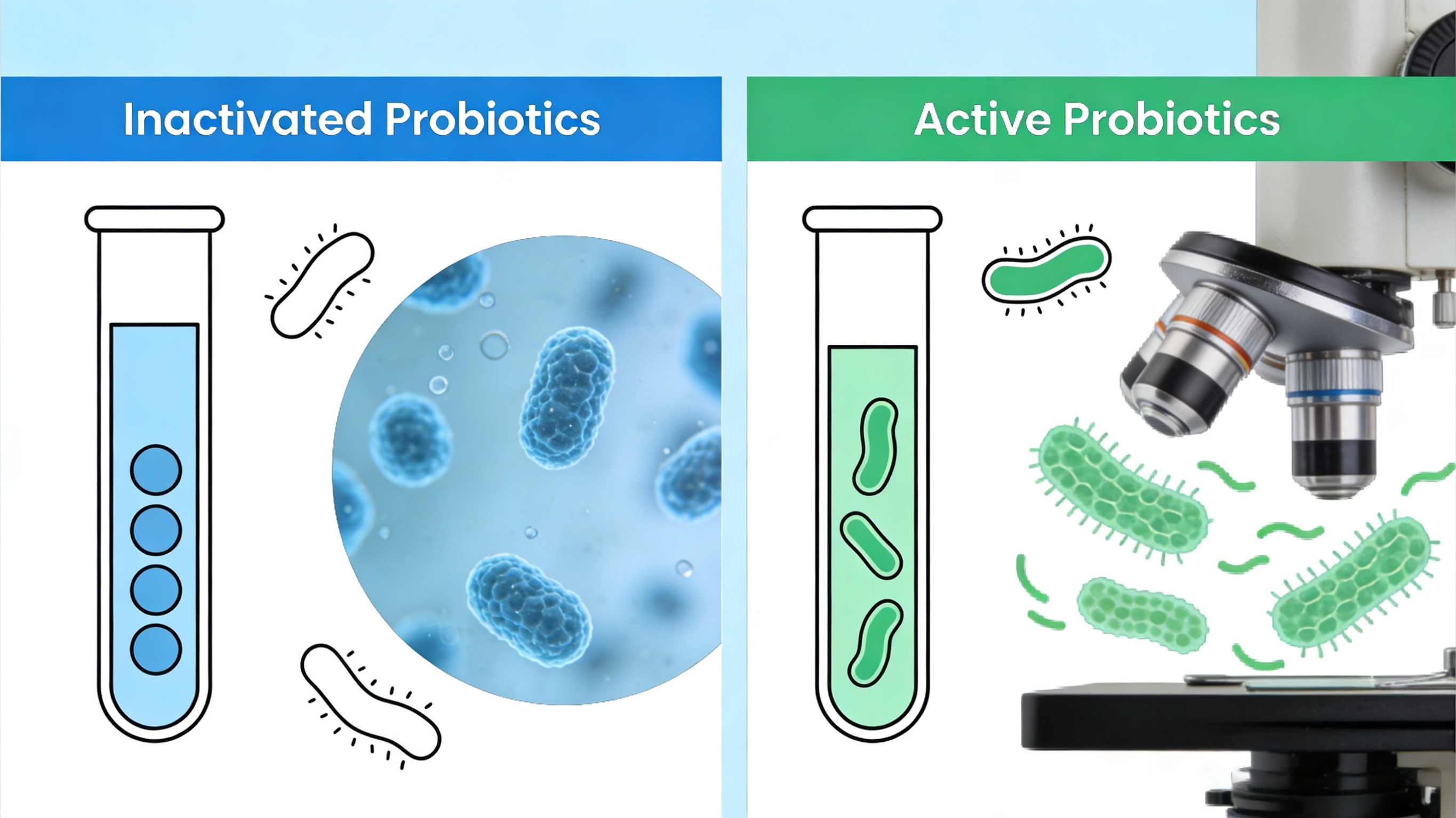 Comparative Science of Inactivated Probiotics