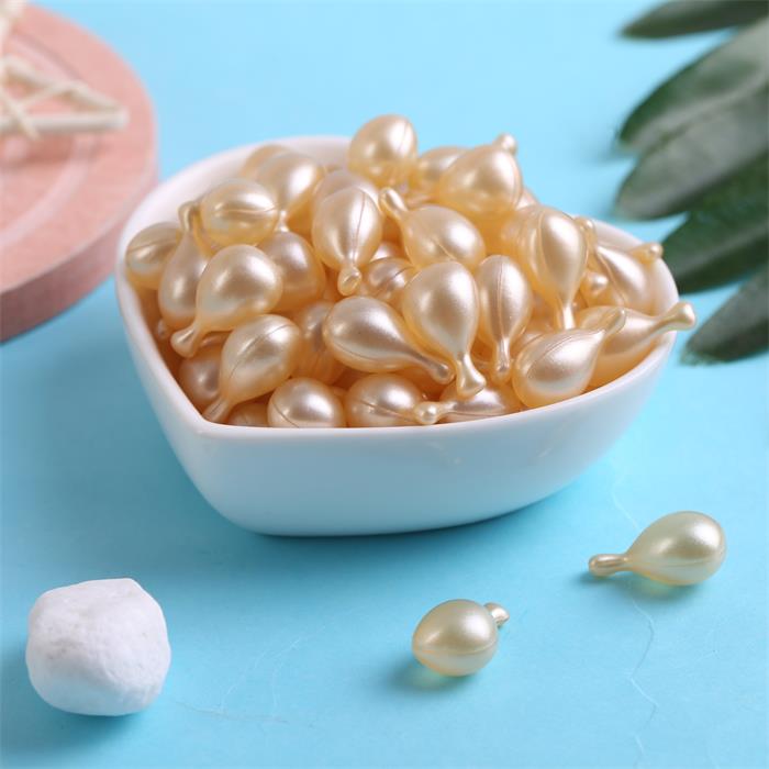 珍珠美白面部精华液胶囊