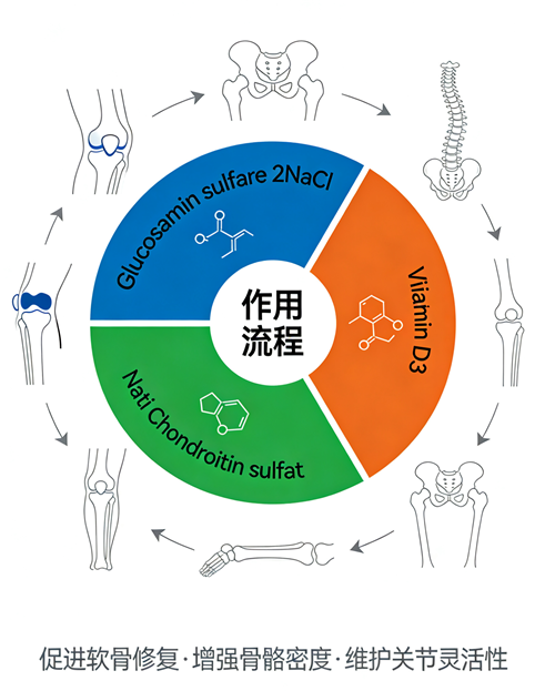 关节养护和骨骼健康补剂