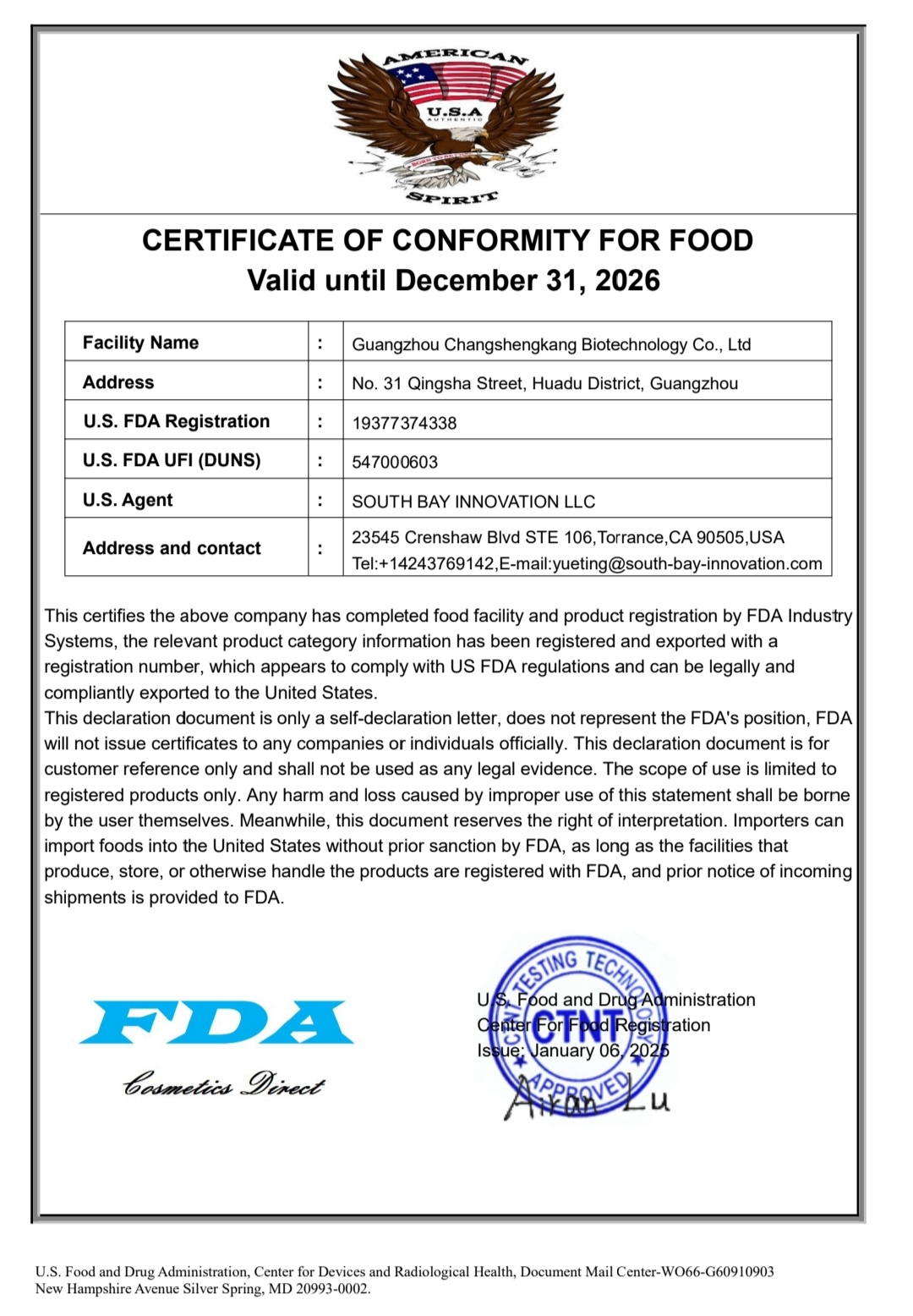 FDA